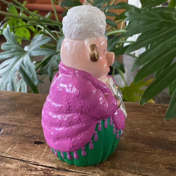 RARE Vintage Enesco Marjorie Sanat “Squeal of Fortune” Piggy Bank. - Picture 5 of 9
